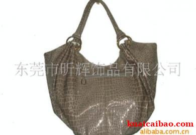 蛇皮纹PU单肩包,时尚 手提包