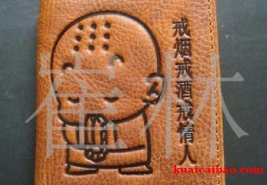 牛皮手工钱夹短款其他