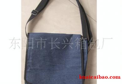 牛仔单肩挎包 简单休闲挎包,